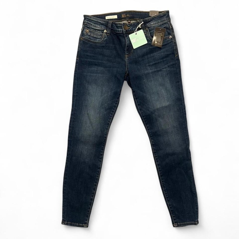 KUT Toothpick Skinny Jeans Dark Wash 6S
